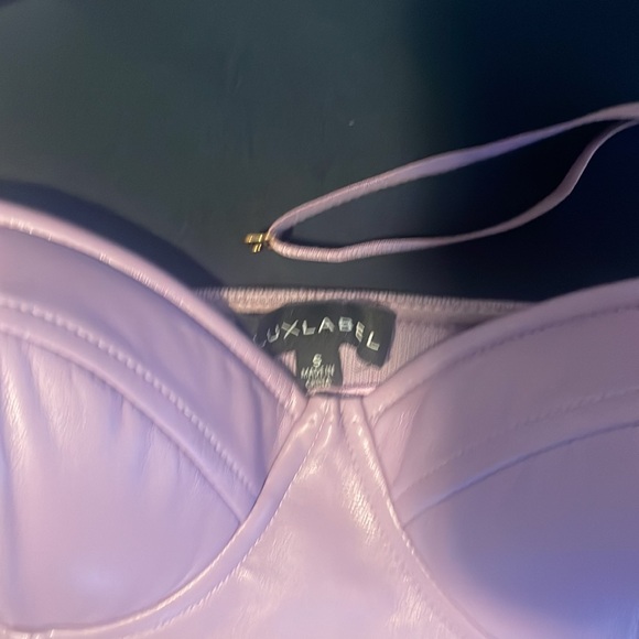 jluxlabel Purple Bustier size small - Picture 4 of 5